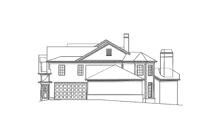 Home Plan - Floor Plan - Other Floor for Traditional House Plan #54-330 - 4 bed, 4.5 bath