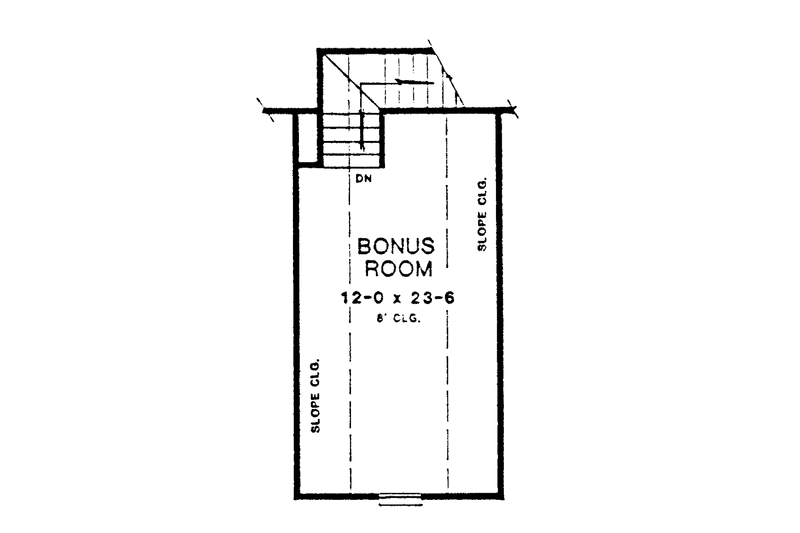 Home Plan - Floor Plan - Other Floor 1 for Adobe / Southwestern House Plan #10-289 - 3 bed, 2.5 bath