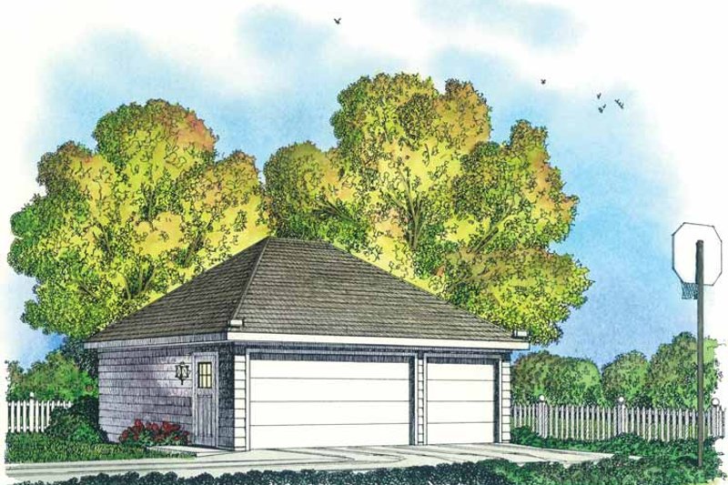 Dream House Plan - Colonial Exterior - Front Elevation Plan #1016-86