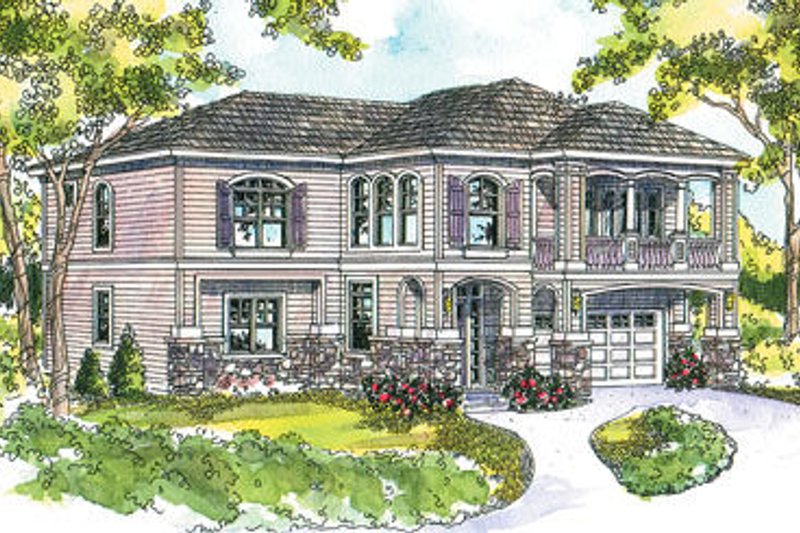 Dream House Plan - Craftsman Exterior - Front Elevation Plan #124-619