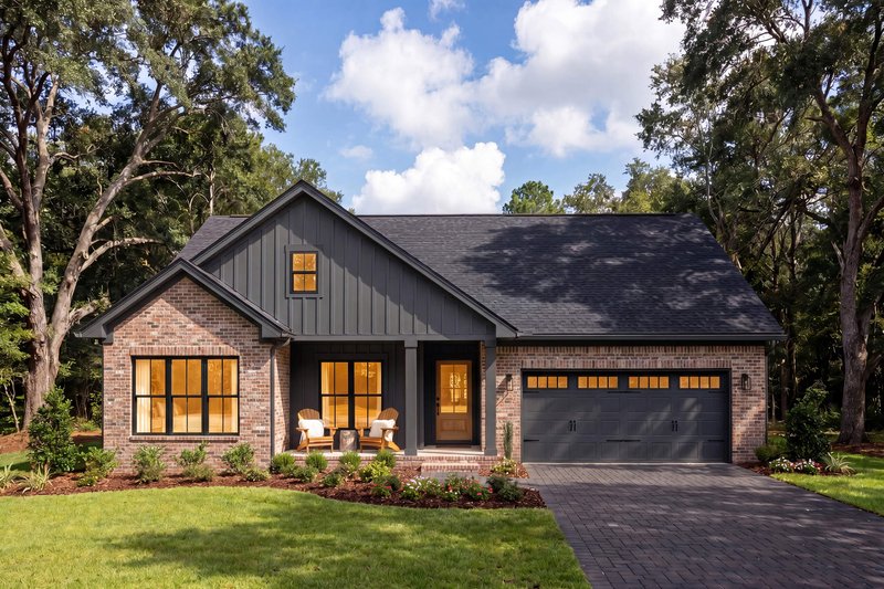 Dream House Plan - Exterior - Front Elevation 6 for Farmhouse House Plan #430-441 - 3 bed, 2 bath