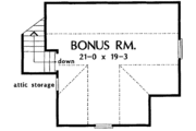 Country Style House Plan - 4 Beds 3 Baths 2596 Sq/Ft Plan #929-278 