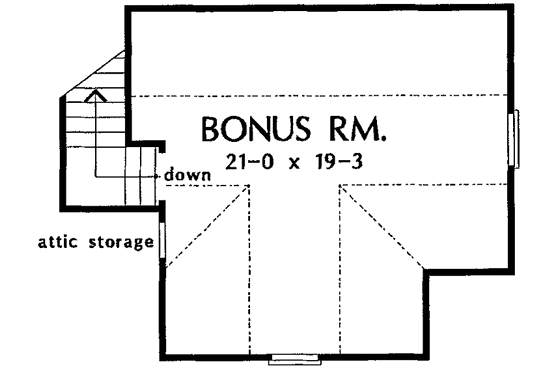 Floor Plan - Other Floor for Country House Plan #929-278 - 4 bed, 3 bath