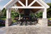 Craftsman Style House Plan - 0 Beds 0 Baths 480 Sq/Ft Plan #1089-4 