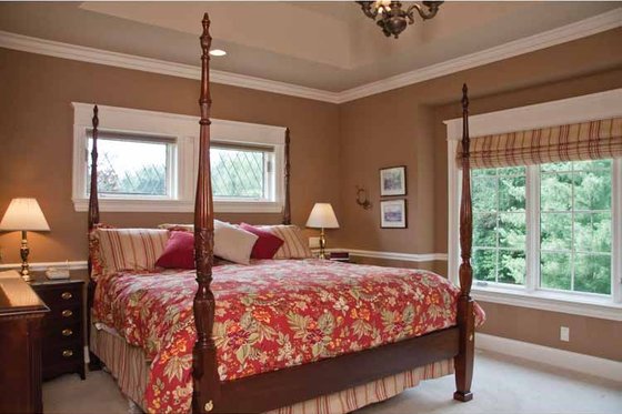 Interior - Master Bedroom for Tudor House Plan #928-27 - 4 bed, 3.5 bath