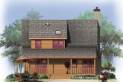 Country Style House Plan - 3 Beds 2 Baths 1338 Sq/Ft Plan #929-112 