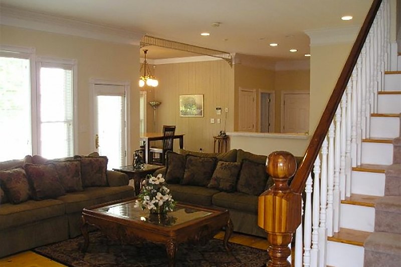 Architectural House Design - Interior - Family Room for Victorian House Plan #137-249 - 4 bed, 3.5 bath