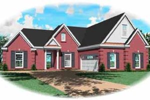 Traditional Exterior - Front Elevation Plan #81-328