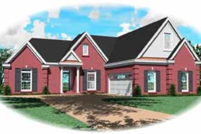 Traditional Style House Plan - 3 Beds 3 Baths 2590 Sq/Ft Plan #81-328