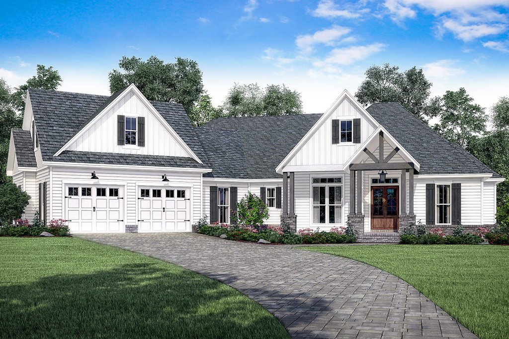 Farmhouse Style House Plan 3 Beds 2 5 Baths 2534 Sq Ft Farmhouse Style House Plan 3 Beds 2 5 Baths 2534 Sq Ft