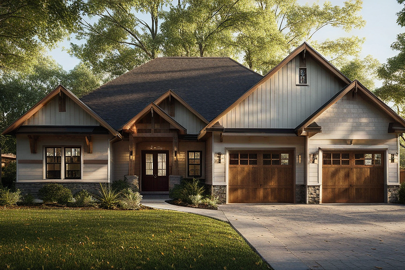House Blueprint - Photo 22 for Farmhouse House Plan #1109-13 - 5 bed, 3.5 bath