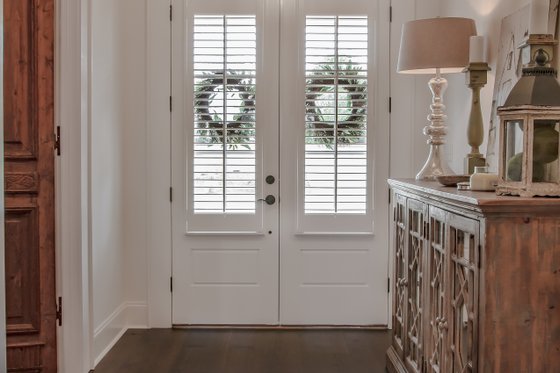 Interior - Entry for European House Plan #430-192 - 3 bed, 2 bath