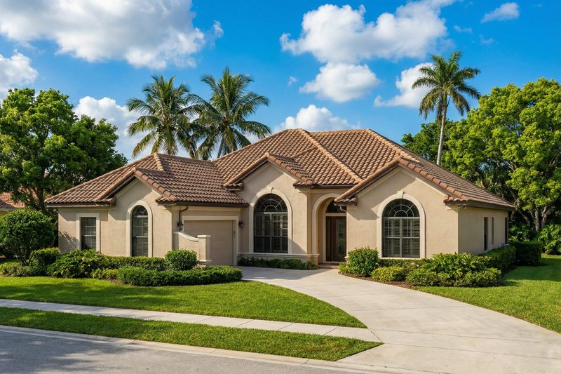 House Design - Mediterranean Exterior - Front Elevation Plan #17-1135