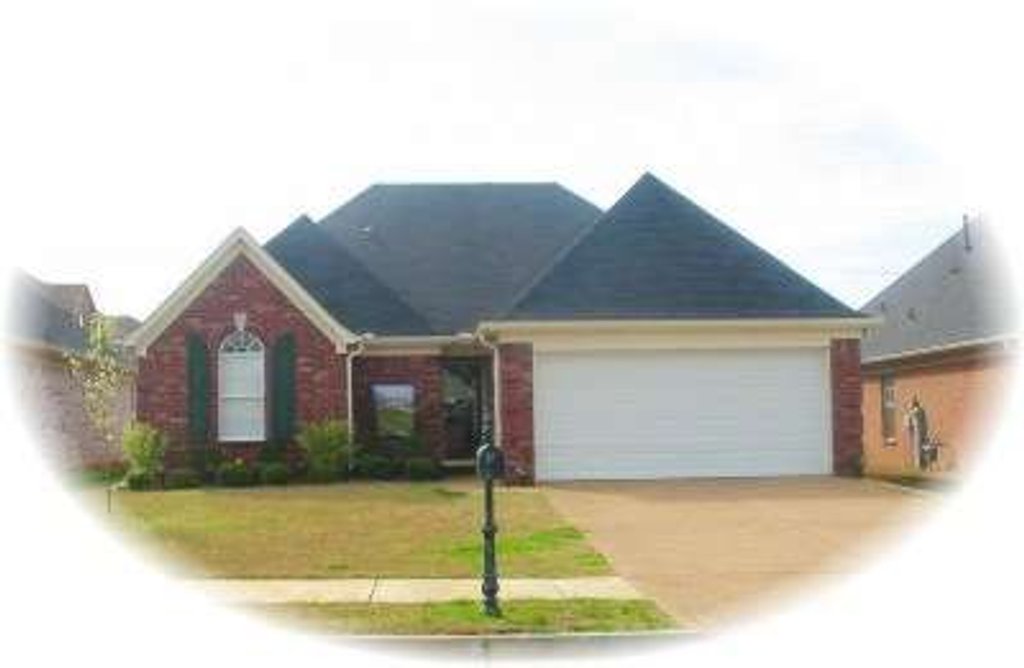Exterior - Front Elevation 2 for European House Plan #81-1412 - 3 bed, 2 bath