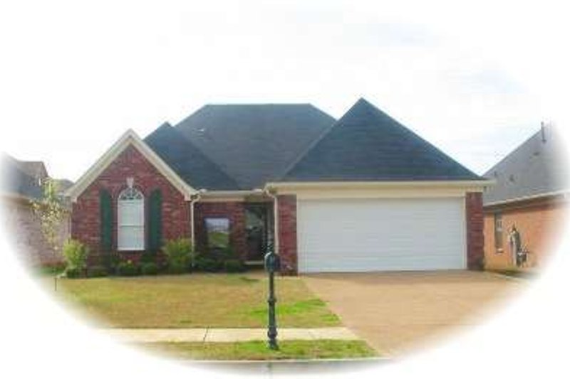 Exterior - Front Elevation 2 for European House Plan #81-1412 - 3 bed, 2 bath