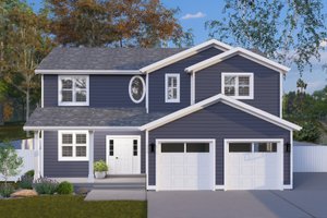 Farmhouse Exterior - Front Elevation Plan #1060-360