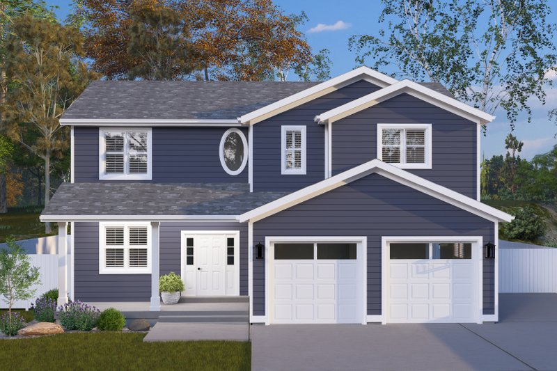 Farmhouse Style House Plan - 4 Beds 2.5 Baths 2336 Sq/Ft Plan #1060-360