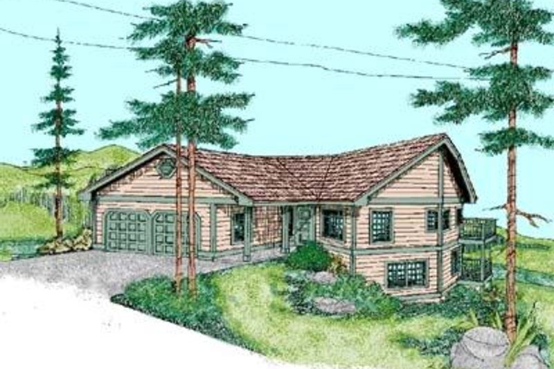 Traditional Style House Plan - 3 Beds 2.5 Baths 2440 Sq/Ft Plan #60-426