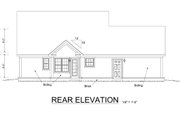Country Style House Plan - 3 Beds 2 Baths 1165 Sq/Ft Plan #513-2056 