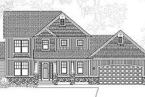 Traditional Exterior - Front Elevation Plan #49-217