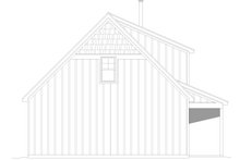 House Blueprint - Country Exterior - Rear Elevation Plan #932-624