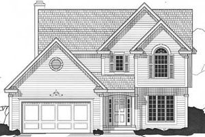 Traditional Exterior - Front Elevation Plan #67-510