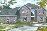 Traditional Style House Plan - 4 Beds 3.5 Baths 2802 Sq/Ft Plan #17-213 