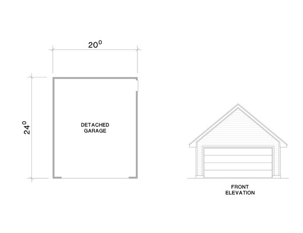 House Blueprint - Cabin Floor Plan - Other Floor Plan #472-452
