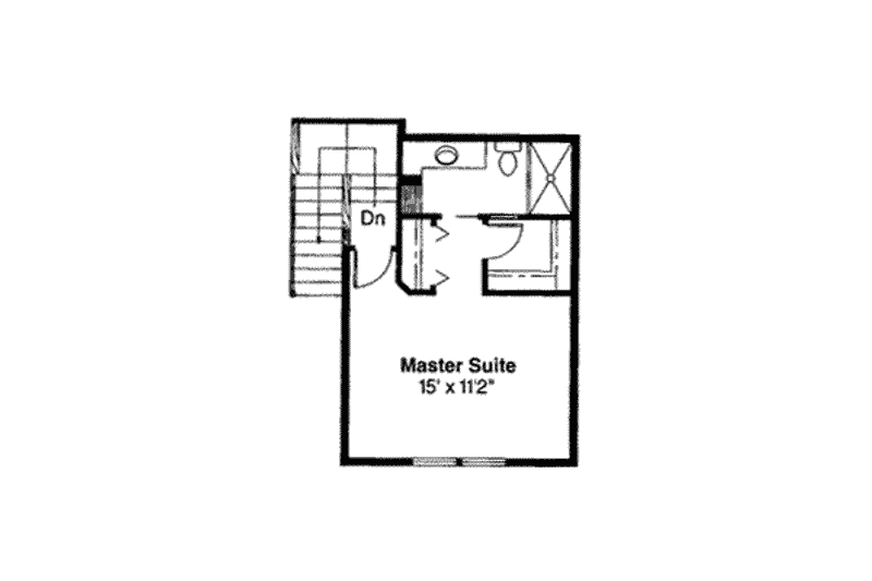 House Plan Design - Floor Plan - Upper Floor for Farmhouse House Plan #124-308 - 3 bed, 2 bath