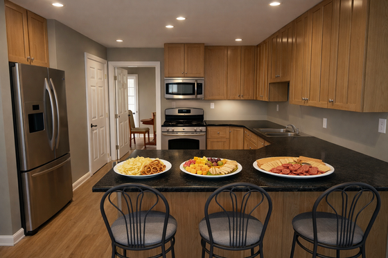 Interior - Kitchen for Farmhouse House Plan #1060-441 - 3 bed, 2.5 bath