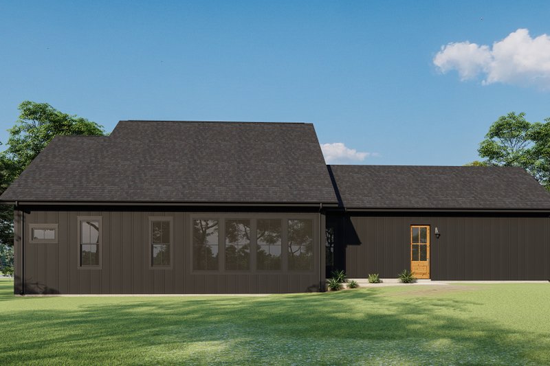 Home Plan - Exterior - Rear Elevation for Farmhouse House Plan #1092-66 - 2 bed, 2 bath