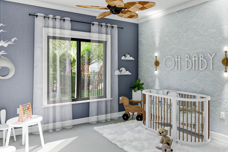 Architectural House Design - Interior - Other 2 for Mediterranean House Plan #455-135 - 3 bed, 2 bath