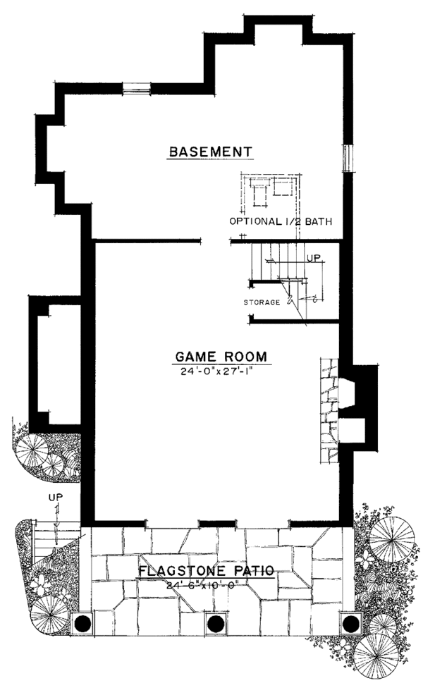 House Plan Design - Country Floor Plan - Upper Floor Plan #1016-73