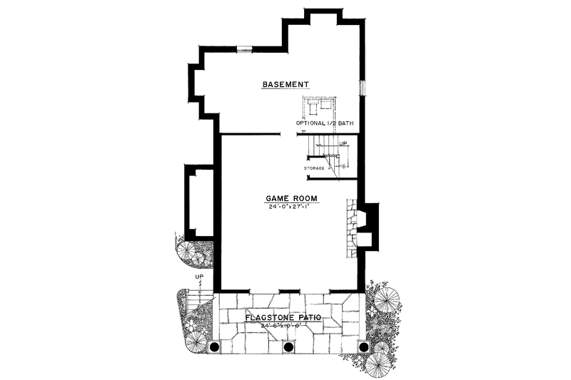 Dream House Plan - Floor Plan - Upper Floor for Country House Plan #1016-73 - 2 bed, 2.5 bath