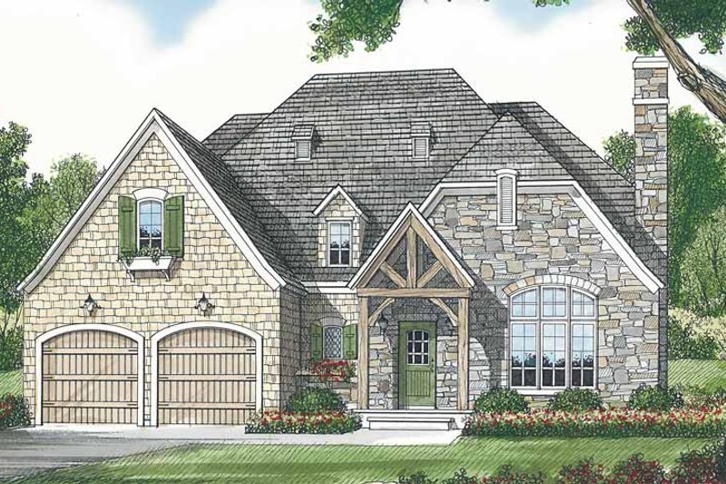 House Design - Country Exterior - Front Elevation Plan #453-442