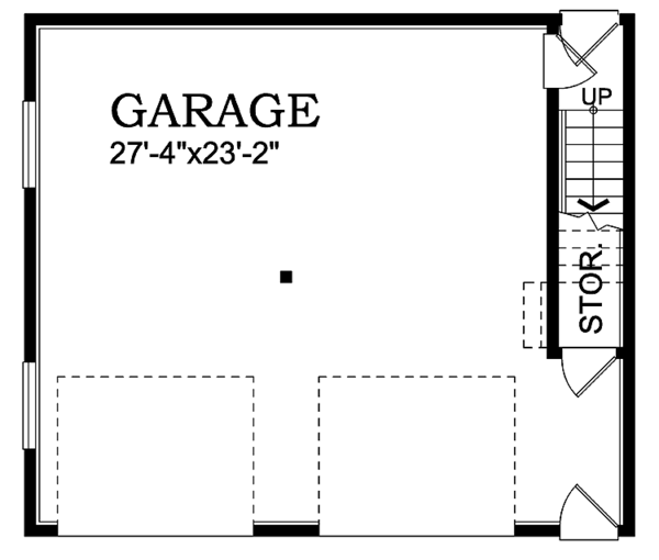 Architectural House Design - Floor Plan - Main Floor Plan #47-1089