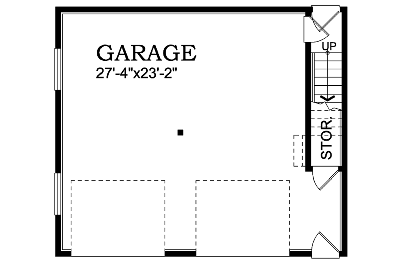Home Plan - Floor Plan - Main Floor House Plan #47-1089, 0 bath