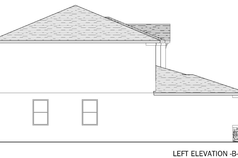 House Blueprint - Exterior - Other Elevation for Traditional House Plan #1058-259 - 5 bed, 3.5 bath