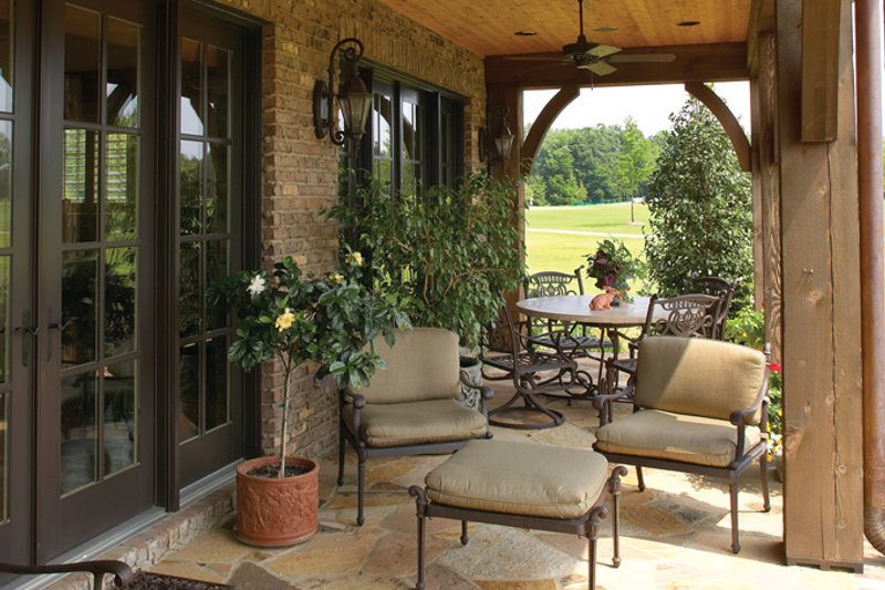 Architectural House Design - Exterior - Other Elevation 1 for European House Plan #453-176 - 3 bed, 3.5 bath