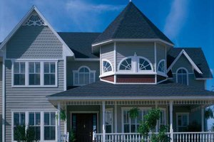 House Plan Design - Exterior - Front Elevation for Victorian House Plan #417-667 - 4 bed, 3.5 bath