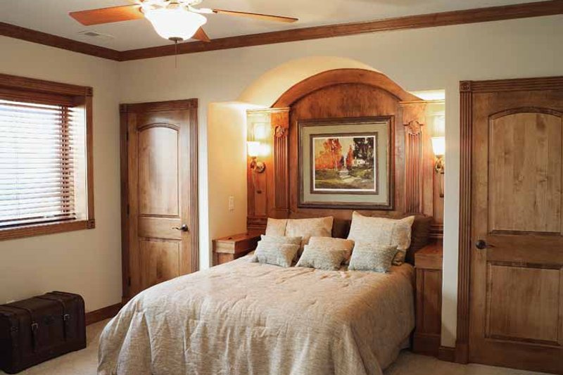 Home Plan - Interior - Bedroom for Mediterranean House Plan #70-1399 - 4 bed, 3.5 bath