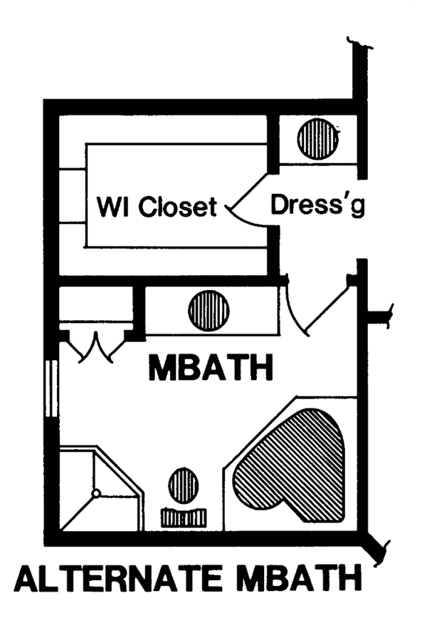 Dream House Plan - Traditional Floor Plan - Upper Floor Plan #316-135