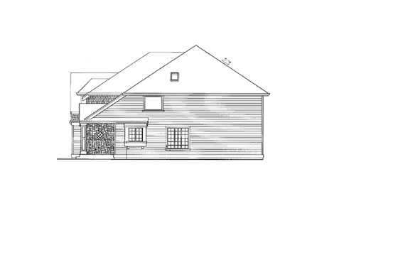 Floor Plan - Other Floor for Craftsman House Plan #132-328 - 3 bed, 2.5 bath