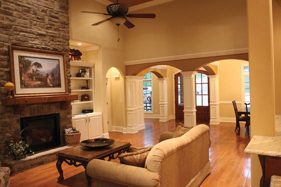 Interior - Family Room for Country House Plan #927-150 - 3 bed, 2.5 bath