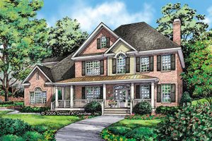 Traditional Exterior - Front Elevation Plan #929-801