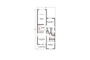 Modern Style House Plan - 2 Beds 2 Baths 834 Sq/Ft Plan #1099-6 