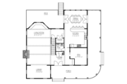 Colonial Style House Plan - 3 Beds 3 Baths 4808 Sq/Ft Plan #1061-6 