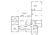 Colonial Style House Plan - 3 Beds 2.5 Baths 2096 Sq/Ft Plan #17-2954 