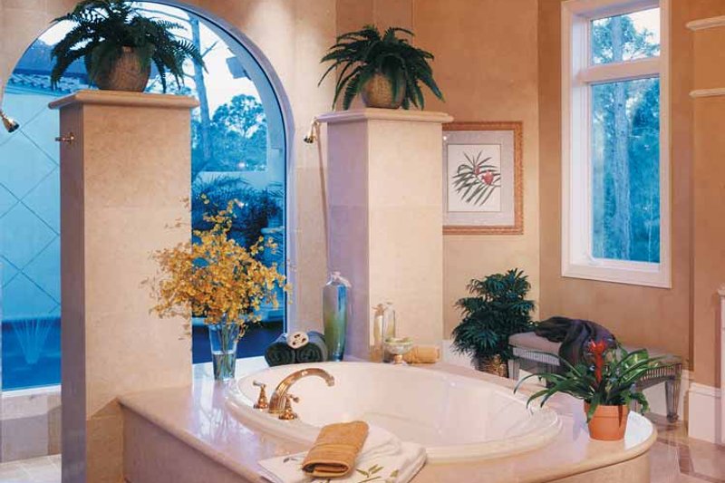 House Plan Design - Interior - Bathroom for Mediterranean House Plan #930-256 - 3 bed, 3.5 bath