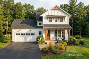 Farmhouse Exterior - Front Elevation Plan #51-1188